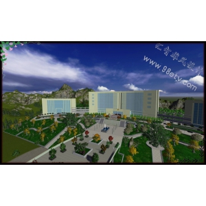 贵州盘县政府办公楼规划设计