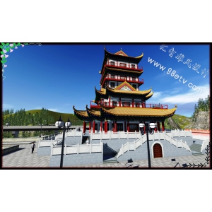 贵州黔西南州古树风景区古建筑设计